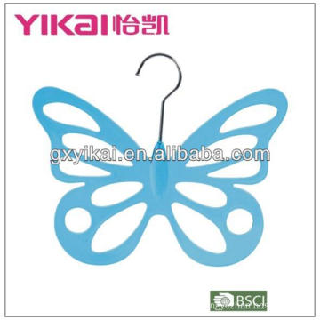 plastic butterly scarf hanger with 12 holes